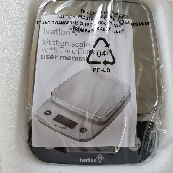 Digital Kitchen Scale - Multifunction, Lightweight 11 Pounds Capacity - Picture 7 of 10